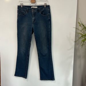 Levi's 505 Straight Leg Jeans Womens 10‎ Med Wash